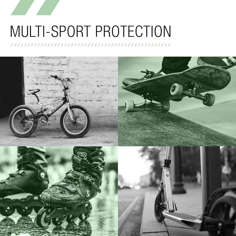80SIX Triple Certified Multisport Helmet - Ideal for Bike, Scooter, Skateboard, Roller Skate and Inline Skate - Image 5